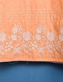 Cotton Embroidered Stitched Kurti - Delicacia (TS-050A-Peach)