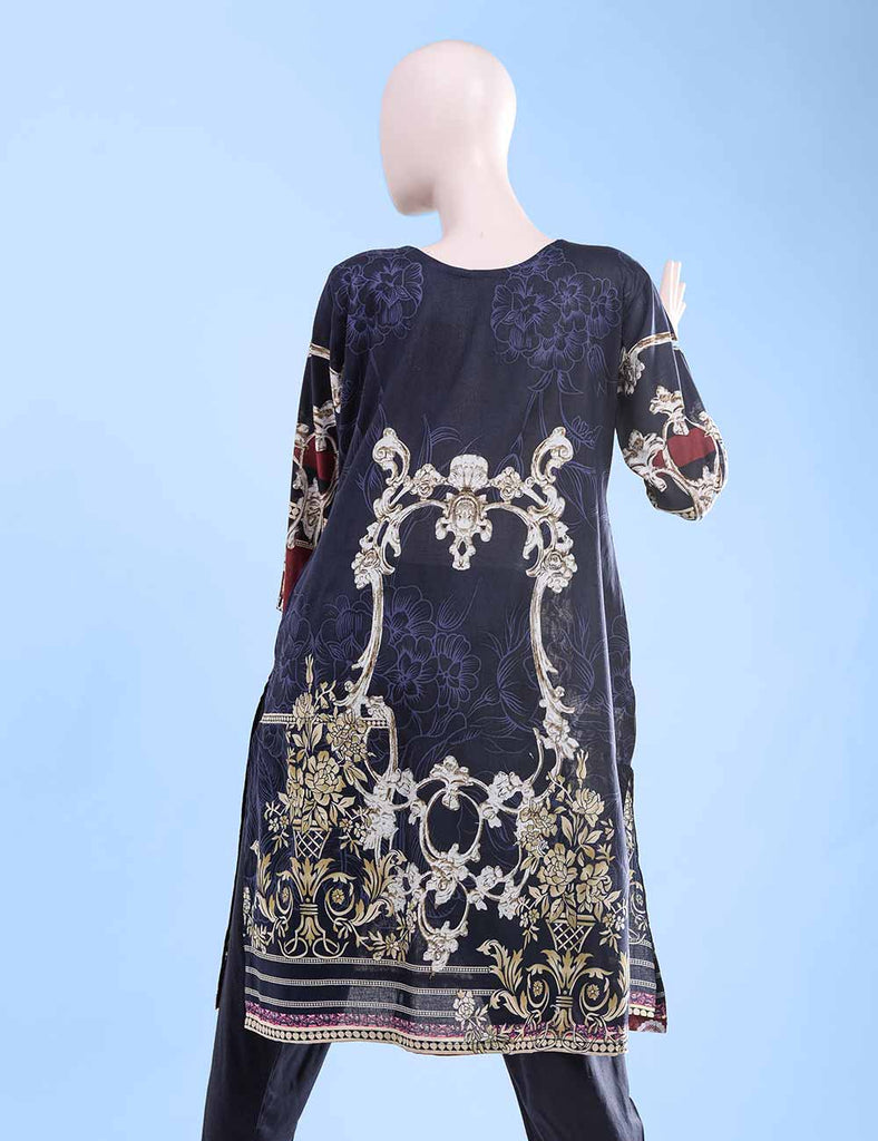 ET-03 - Floral Chic  |  Unstitched Printed & Embroidered Cambric Dress