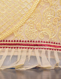 Organza Embroidered Stitched Kurti - Enigmatic Aura (TS-038A-Skin)