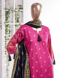 FM-2A - Cherry Blossom | 3 Pc Unstitched Gold Printed Lawn Dress