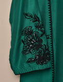 Tehwaar Winter Linen Embroidered Stitched Kurti - Foliage (TW-05B-Turqoise)