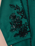 Tehwaar Winter Linen Embroidered Stitched Kurti - Foliage (TW-05F-SeaGreen)