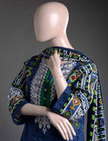 GK-2B - Dazzling Fiesta  |  Unstitched Printed & Embroidered Khaddar Dress