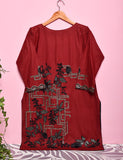 Cotton Embroidered Stitched Kurti - Limbo (TS-019C-Maroon)