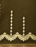 Cotton Embroidered Kurti - Springfield (T20-024-DarkMehendi)