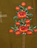Cotton Embroidered Kurti - Luminous Dawn (T20-026-DarkMustard)