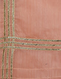 Paper Cotton Stitched Kurti - Margarite (T20-043-Peach)