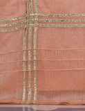 Paper Cotton Stitched Kurti - Margarite (T20-043-Peach)