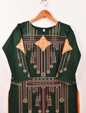 Cotton Embroidered Stitched Kurti - Nostalgia (TS-055A-Green)