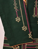 Cotton Embroidered Stitched Kurti - Nostalgia (TS-055A-Green)