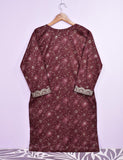 Cotton Printed and Embroidered Kurti - Blazzing (P-265-19-Maroon)