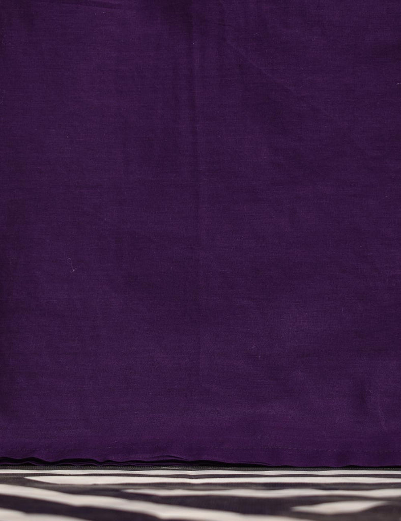 Cotton Embroidered Stitched Kurti - Peruvian Lily (TS-001B-Purple)