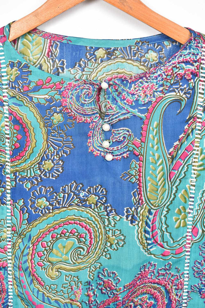 SP-07 - Rangoli - Summer Linen Printed Stitched Kurti