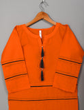 STP-006C-Orange - 2Pc Cotton Stitched