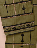 Cotton Embroidered Stitched Kurti - Stria (T20-047A-Moss)