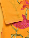 Cotton Embroidered Stitched Kurti - Stunning Poppy (TS-004A-Yellow)
