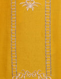 Tehwaar Winter Linen Embroidered Stitched Kurti - Sunflower (TW-01A-Yellow)