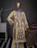 3 Pc Khaddi Lawn Unstitched Embroidered Dress  (TP-03)