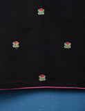 Cotton Embroidered Stitched Kurti - Bewitching Dive (TS-047B-Black)