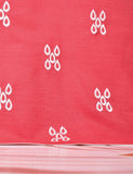 Cotton Embroidered Stitched Kurti - Tulip (TS-059B-Pink)