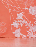TS-090A-Peachypink - Cotton Embroidered Stitched Kurti
