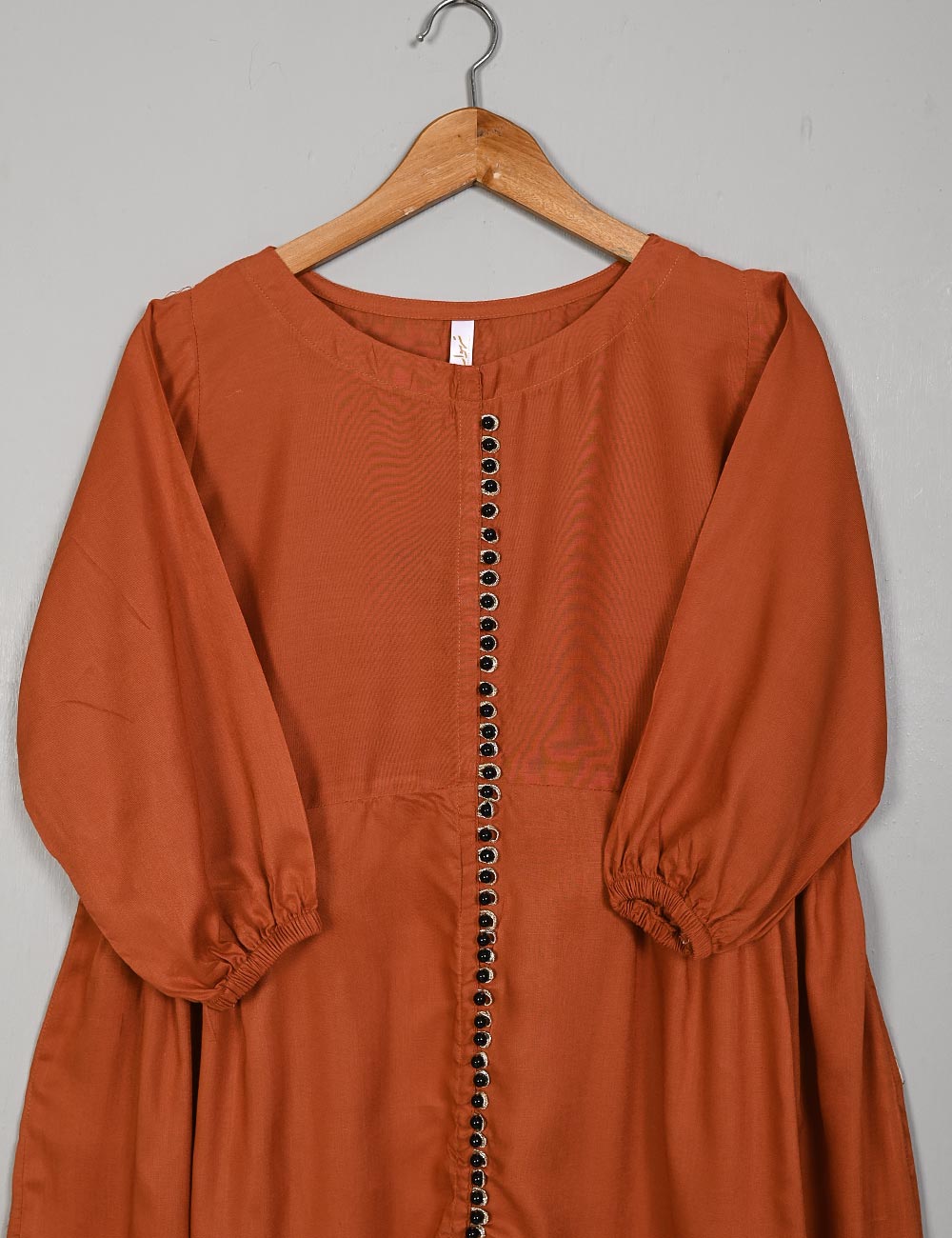 TS-133L-Rust - LINEN FROCK