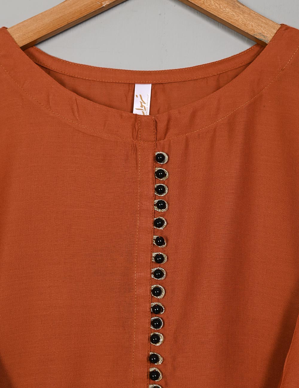 TS-133L-Rust - LINEN FROCK