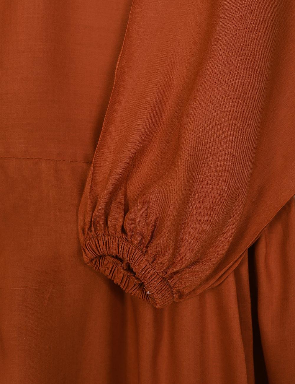 TS-133L-Rust - LINEN FROCK