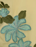 Chiffon Embroidered Stitched Kurti - Verdant Essence (TIE-08A-Yellow)