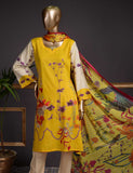 Bright Sunshine (Gi-01) | 3 Pcs Un-stitched Embroidered Lawn Dress