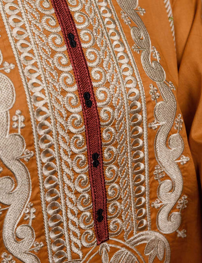 Citrine (Gi-06) | 3 Pcs Un-stitched Embroidered Lawn Dress