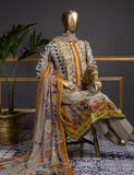 Ivory (Gi-09) | 3 Pcs Un-stitched Embroidered Lawn Dress